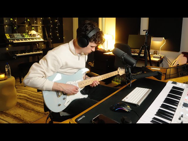 Making A Guitar Beat | Music Producer Vlog