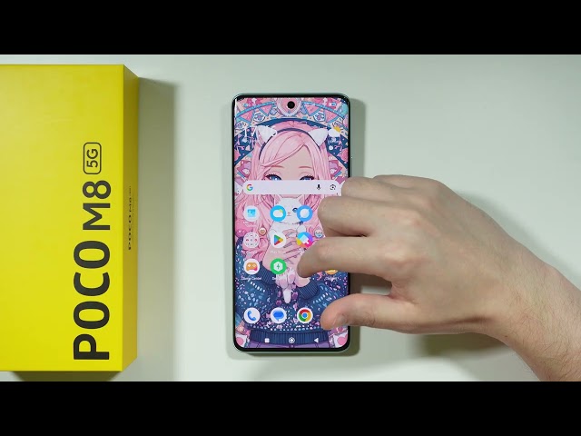 POCO M8 5G: How to Power OFF (Turn Off the Phone)