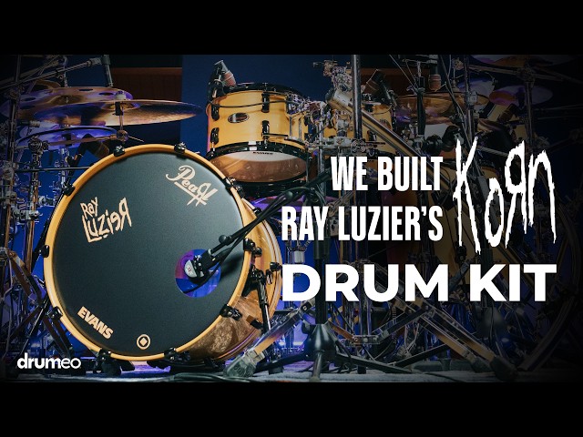 We Built Ray Luzier's Korn Drum Kit!