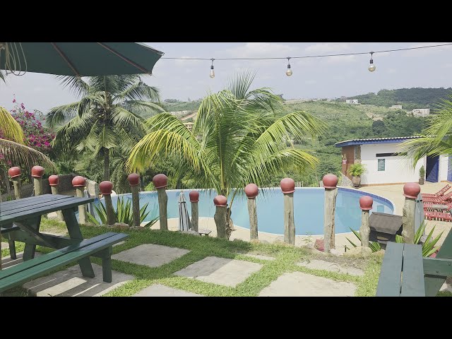 Hillburi Resort & Restaurant View in Aburi Mountains - Ghana May 2025 Roots & Culture Journey