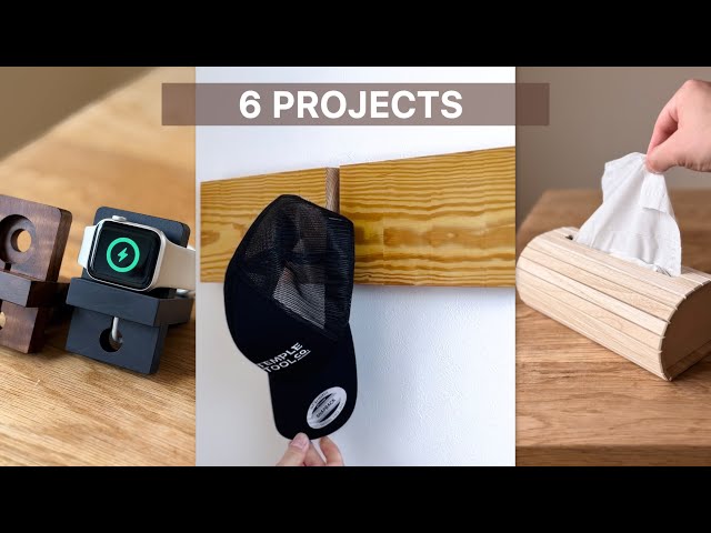 6 Woodworking Projects You Can Sell