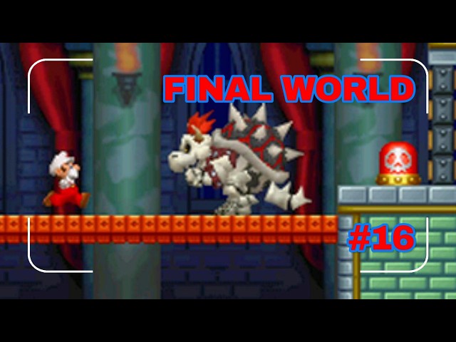 ENTERING THE FINAL GAUNTLET! 🔥 | New Super Mario Bros. DS 100% (#16)