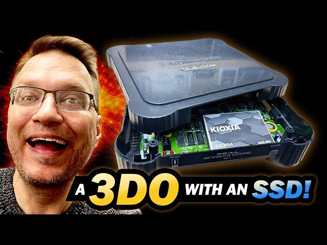 Building My Ultimate 3DO FZ-1 – Part 2 – SSD Upgrade with a Fixel ODE - Play ALL The Games!