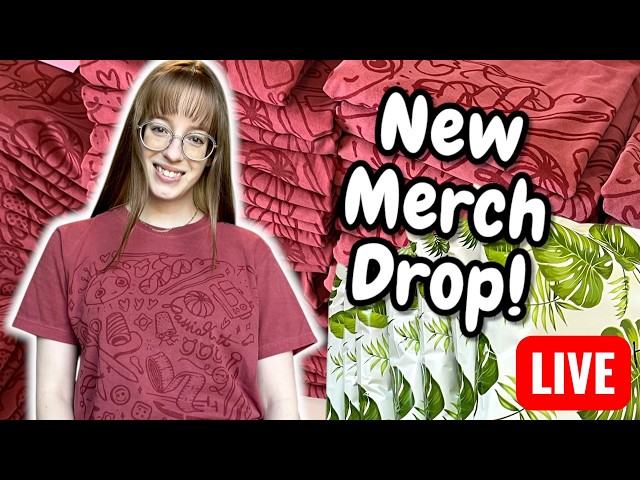 New T-Shirt Drop! Packing Orders LIVE 8/26/26