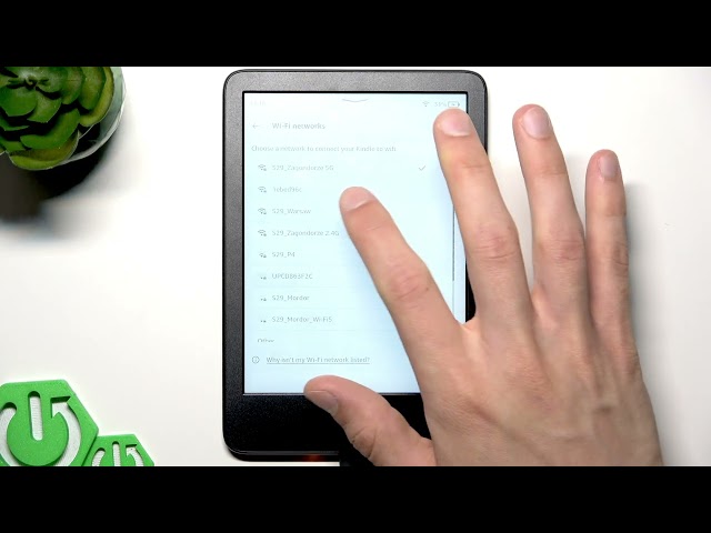 How to Connect Amazon Kindle 11 to Wi-Fi
