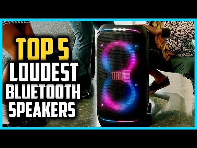 ✅ Top 5 Best Loudest Bluetooth Speakers 2026