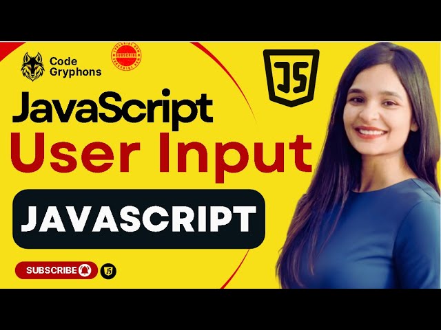 How to accept user input in JavaScript (Hindi) | JavaScript Tutorial for Beginners #javascript
