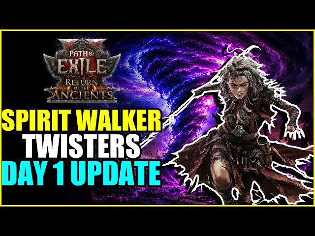 Path of Exile 2 | Twister Spirit Walker DELETES Bosses! League Starter UPDATE! (PoE 2 0.5 Guide)