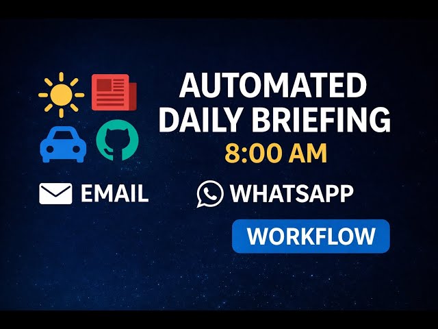 Daily Briefing   AI automation with n8n