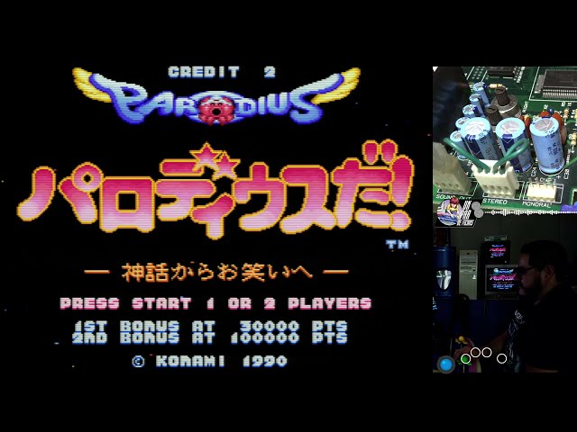 Un par de fichas: Parodius Da! con herzmx