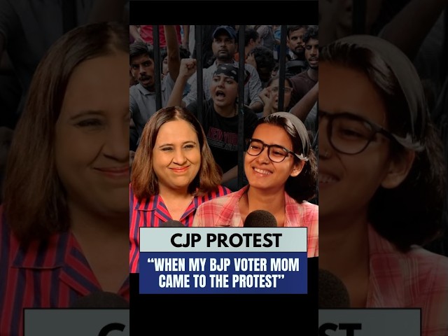 CJP VS BJP | Student Leader Neha On How Her BJP-Supporting Mother Reacted to Her Hunger Strike