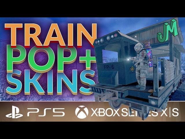 Trains Update / Pop Increase & Skins 🛢 Rust Console 🎮 PS5, XBOX