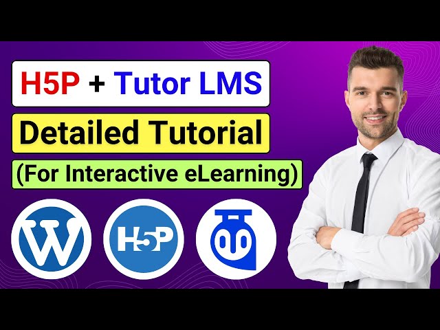 How to Use H5P Content in Tutor LMS Courses | Add Interactive H5P Content in Tutor LMS | H5P Quiz