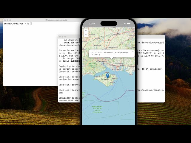 Creating a mapping App for IOS with Cordova and Leaflet
