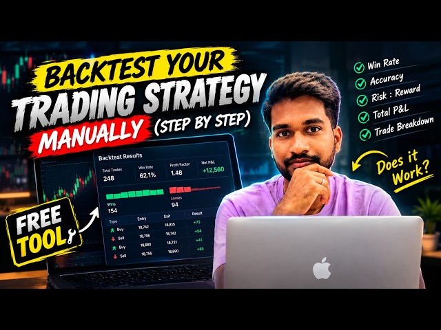 How to Backtest Your Trading Strategy for FREE 📊 | Manual Backtesting Tutorial