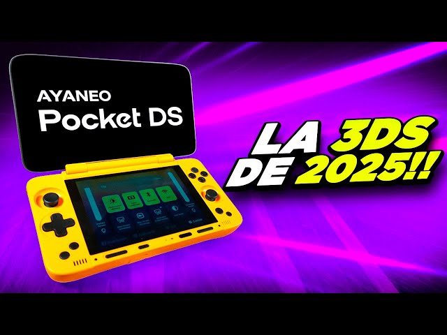 CREAN la NINTENDO 3DS DEFINITIVA en 2025 - Ayaneo pocket DS review en español