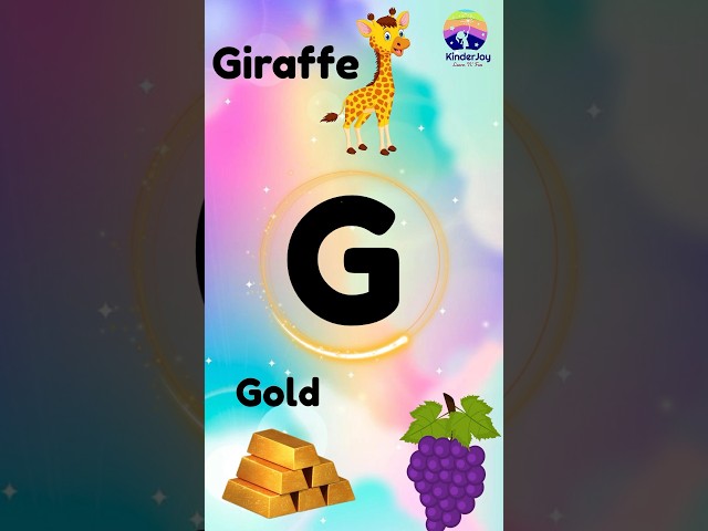 Letter G words| #kidsvideo #educational videos #kidslearning#letterg# wordslearningforkids
