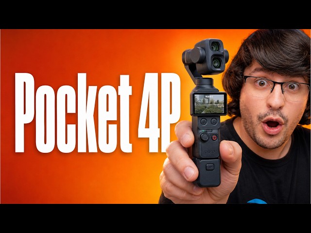 🎬 Nearly CINEMATIC and TINY 👉🏻 DJI Pocket 4P 🔥 I'll tell you EVERYTHING