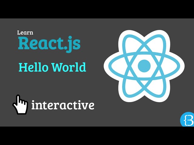 01.1 Hello World - React Interactive Tutorial Exercises
