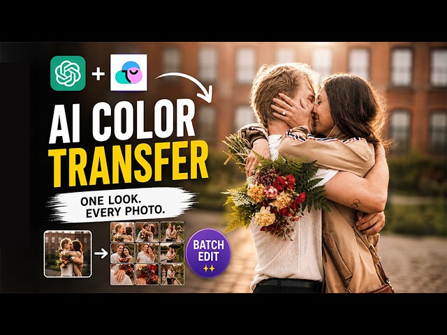 Steal the Color Grade From ANY Photo (Using AI!)