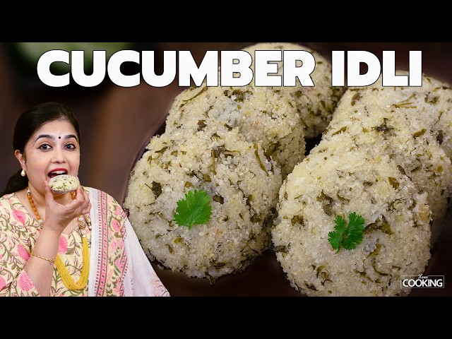 Cucumber Idli | Ready in Minutes | No Grinding No Fermentation | Instant Healthy Tiffin Idea