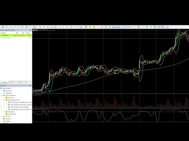 Live Algorithmic Trading: Executing Alex Super Quantum Gold & GBPJPY EAs