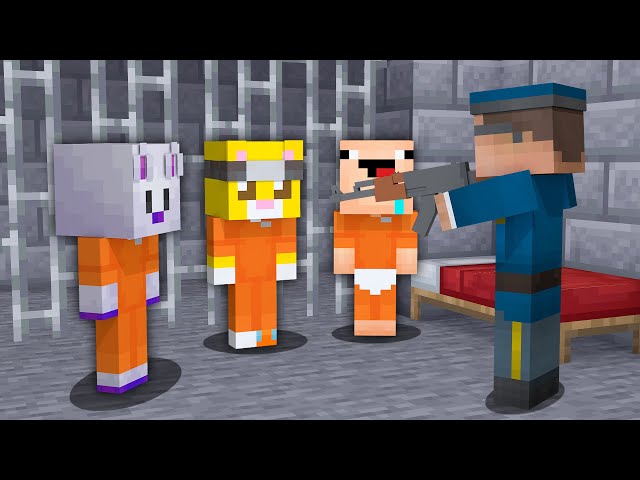 ¡Nos ENCIERRAN en la PRISIÓN MÁS SEGURA! 😰😱 MINECRAFT ROLEPLAY MICHI MIAU, BEBE NOOB Y CAPITAN WINKI