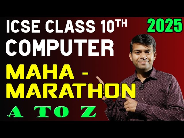 Complete Revision for Boards Exam | Class 10 Computer Applications 2025 Exam #amplifylearning
