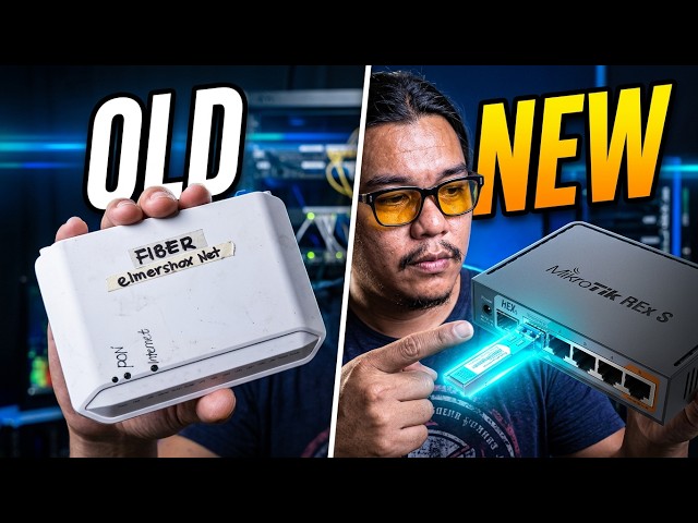 Bypassing ISP Fiber ONU with MikroTik RouterBoard & GPON SFP Stick