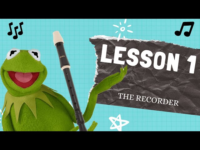 EASY First Recorder Lesson | Recorder for Beginners: Lesson 1