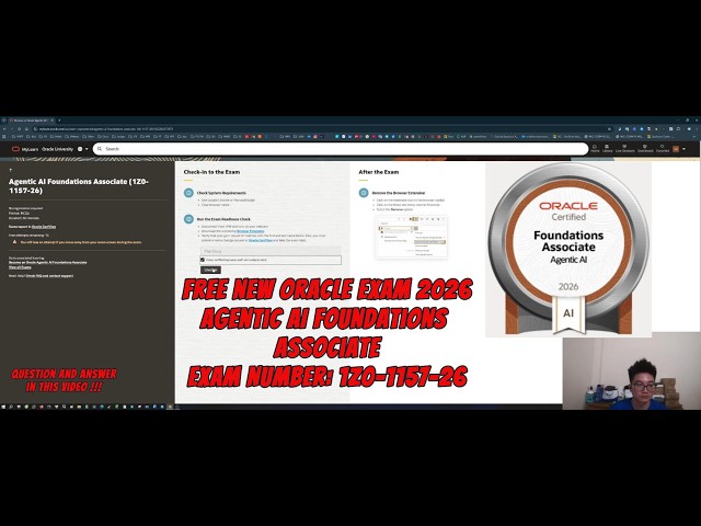 1Z0-1157-26 Agentic AI Foundations Associate 2026 Questions & Answer Oracle Cloud Free Certification