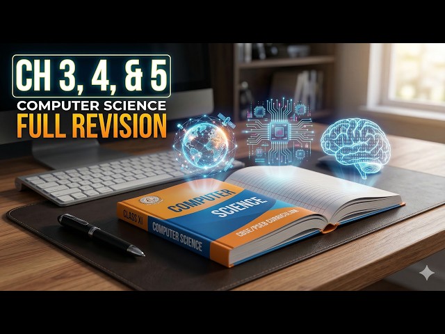 Class 12 Computer Science | Chapters 3, 4 & 5 Revision | PSEB 2025-26 (Part-2)