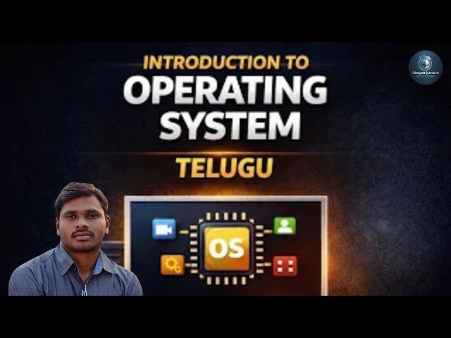 1. Introduction to Operating System in Telugu | OS Basics | OS | TELUGU | operating systems 
