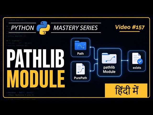 Python Pathlib Module in Hindi | File, Folder & Path Handling Explained
