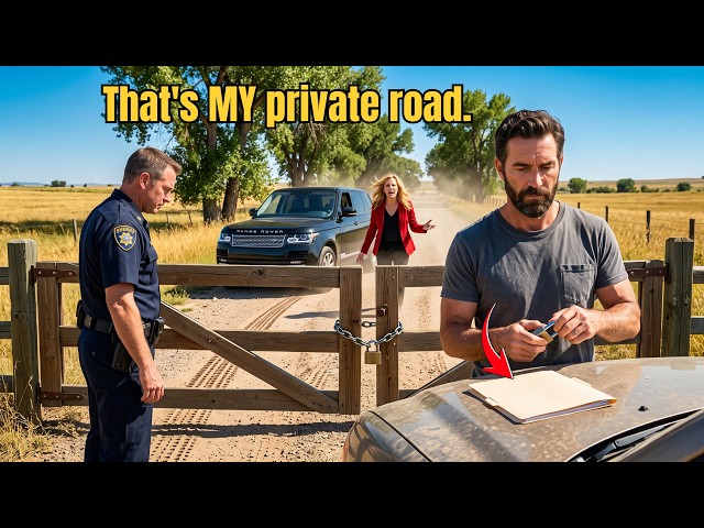 HOA Karen Drove Her SUV Across My Farm Daily—Then the Sheriff Waited at My Gate