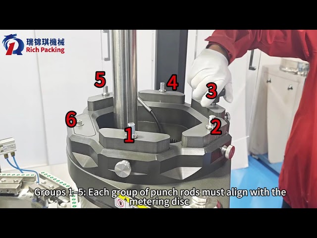Fully automatic capsule filling machine operation video
