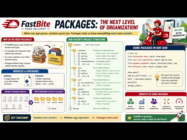 Python Functions, Modules, Packages -3