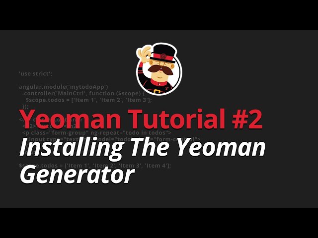 Yeoman Generator