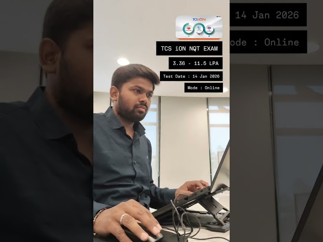 TCS iON NQT EXAM Test Link||#shorts #ytshorts #youtubeshorts #utsavchavda