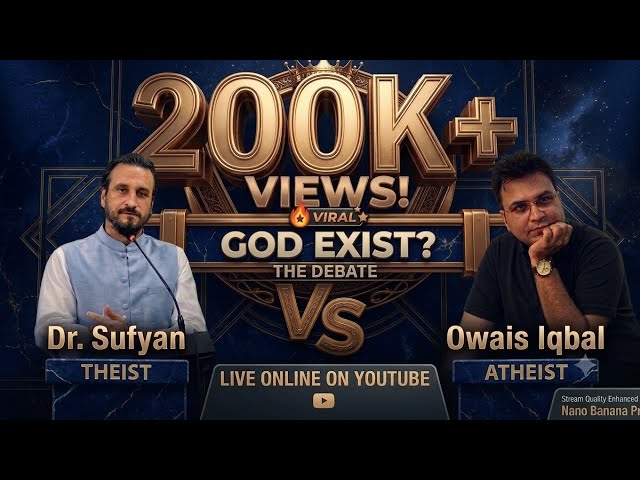 Live Stream With Awais Iqbal on Existence of God