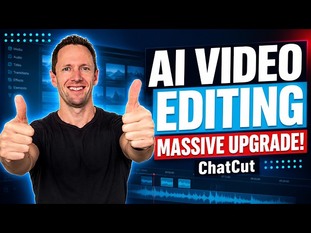 AI Video Editing Just Got a MASSIVE Upgrade! (ChatCut)