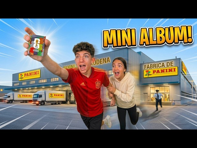I STOLE THE 2026 WORLD CUP MINI ALBUM FROM THE PANINI FACTORY!