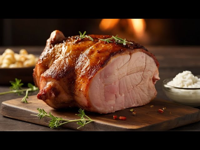 Запеченная свинина целиком