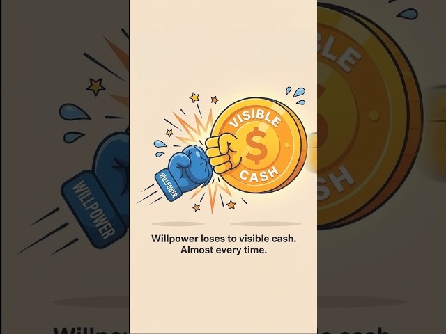This Is Why You Can't Save (It's Not Willpower)