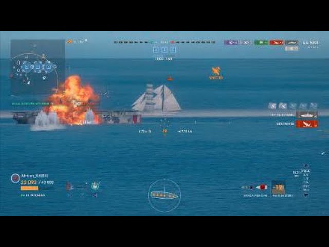 How to perform a Citadel Hit | World of warships Legends | 4K HDR 60 FPS