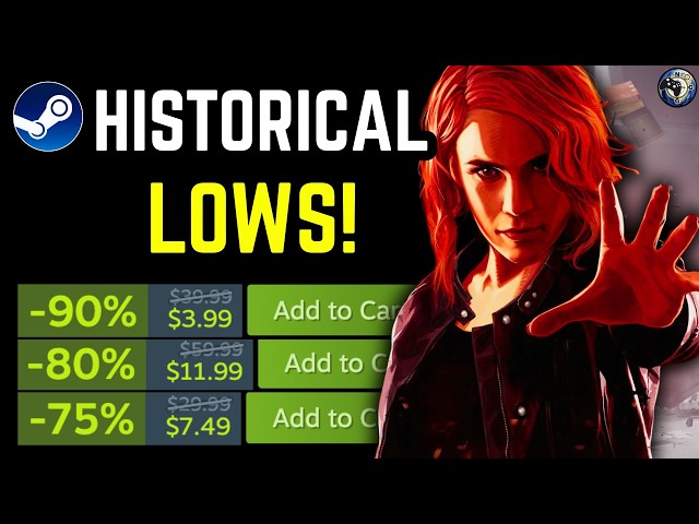 Steam Has Some AMAZING Deals That Match HISTORICAL Lows RIGHT NOW!