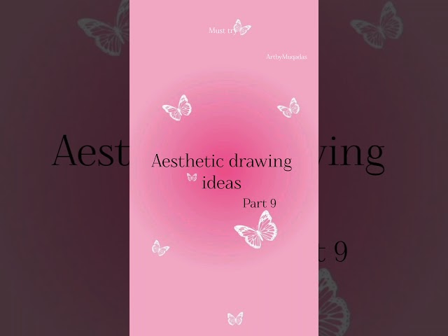 Aesthetic drawing ideas simple and easy drawing #shkrt #viral #drawing #artbymuqadas