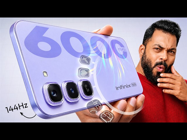 Infinix Hot 70 Pro Unboxing & First Look ⚡ 144Hz, Active Matrix Cube, 6000mAh @ ₹22,999*