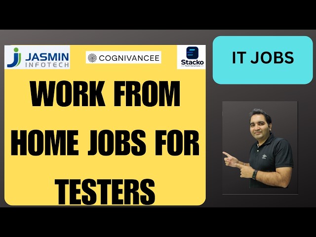 WFH Testing Jobs | Manual Testing| QA Jobs| Rd Automation Learning