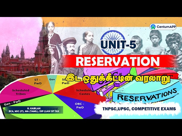 History of Reservation | Unit - 5 | #upsc #tnpsc #shorts #education #exam #tnusrb #cmvijay #tvk